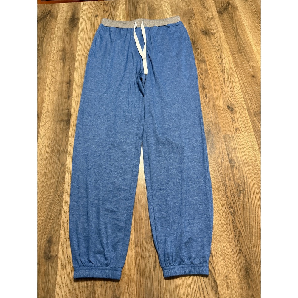 Ekouaer Pajama Pants Women Size S Blue Lounge Pants Drawstring Jogger